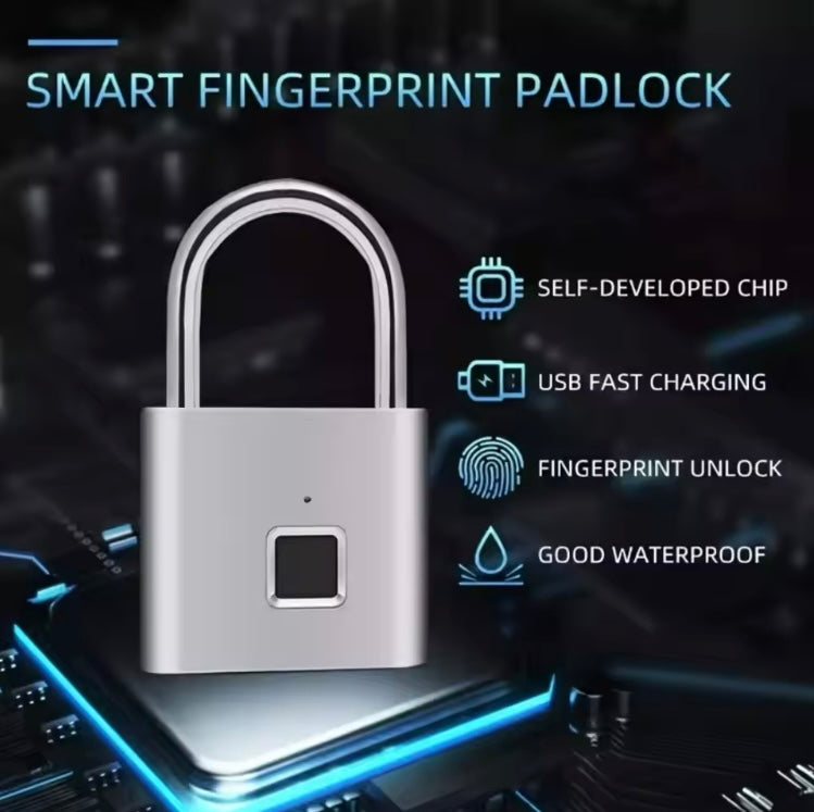 FingerSafe - (Fingeravtryckslås/Smart USB-laddning)