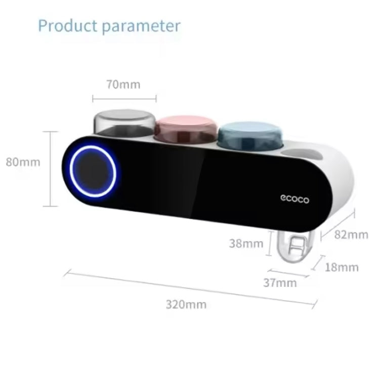 ECOCO Smart UV Sterilisator & Tandborsthållare